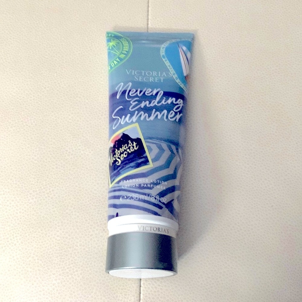 Victoria’s Secret RARE Never Ending Summer Body Cream 8oz Bergamot Island Scent